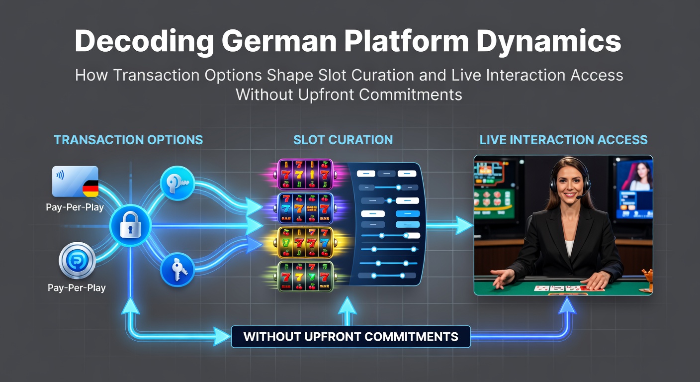 Deutsche Online-Plattformen mit flexiblen Transaktionsoptionen für Slots und Live-Spiele