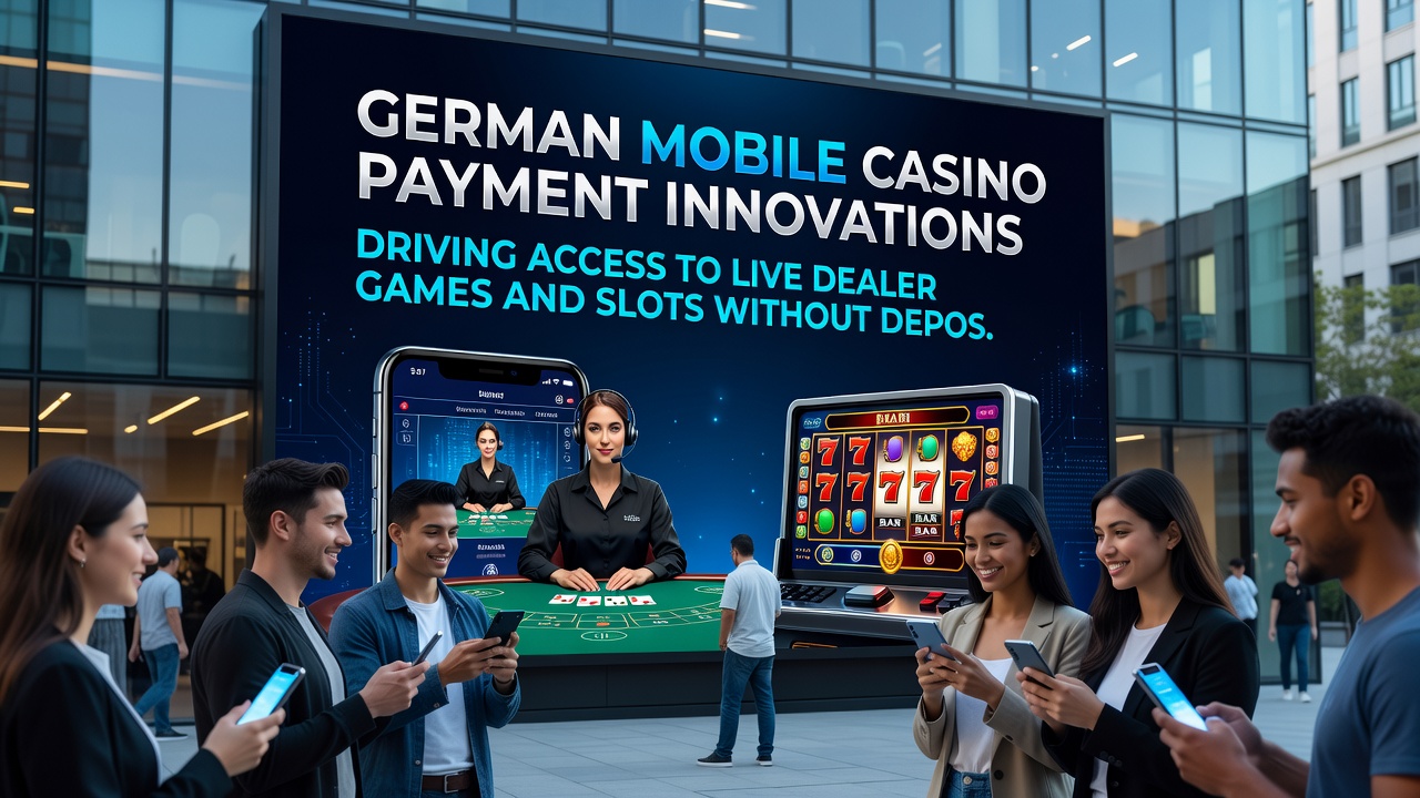 Integration mobiler Zahlungstechnologien für No-Deposit-Zugang zu Live-Dealer und Slots in Deutschland