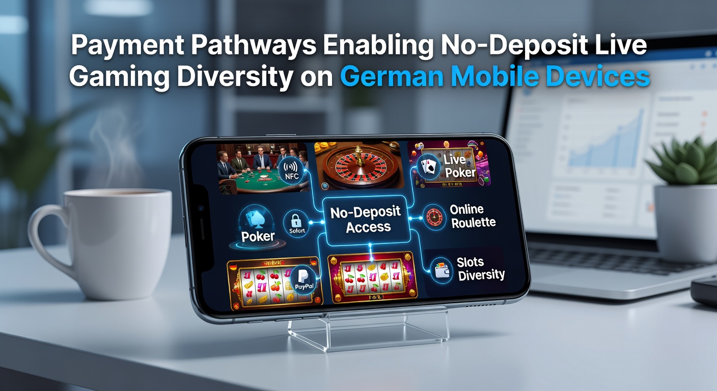 Zahlungswege für mobiles No-Deposit-Live-Gaming in Deutschland