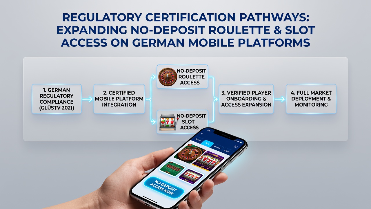 Darstellung von zertifizierten No-Deposit-Funktionen in mobilen Roulette- und Slot-Spielen auf deutschen Plattformen