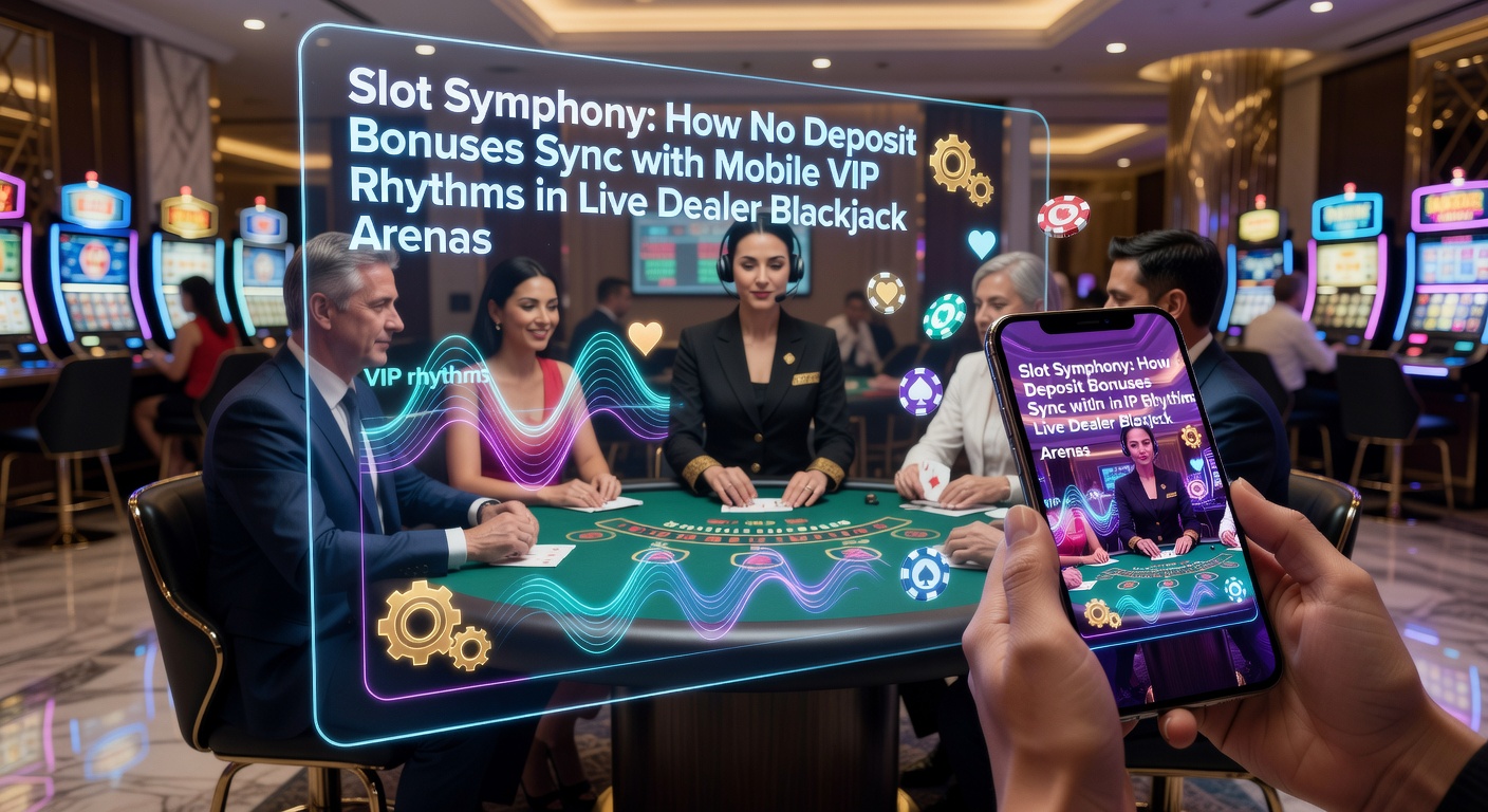 Mobile VIP-Schnittstelle mit synchronisierten No-Deposit-Boni, Slot-Walzen und Live-Blackjack-Streams auf Smartphone-Display
